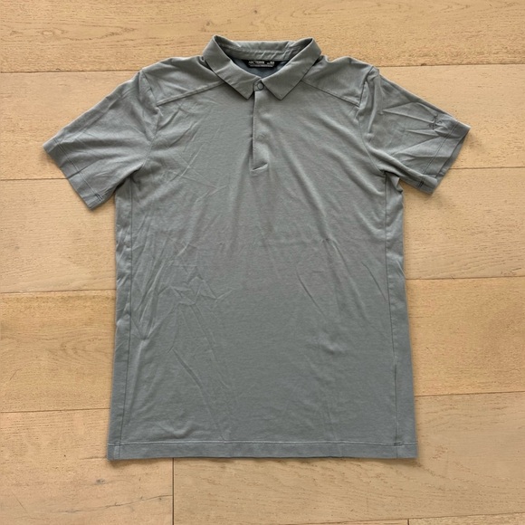 Arc'teryx Cormac Polo SS, Men's stone heather size M - Picture 3 of 8